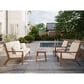Jensen Outdoor Foundations Coffee Table in Chocolate Brown, , large