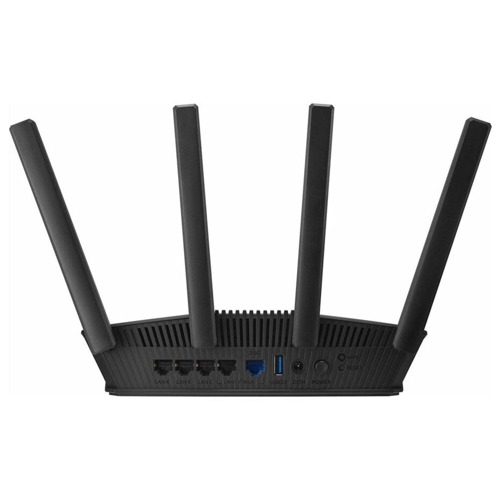 ASUS Dual-Band Wi-Fi 7 AiMesh Extendable Wireless Router in Black, , large