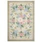 Rifle Paper Co Rosa Antique Rose 2"3" x 3"9" Cream Area Rug, , large