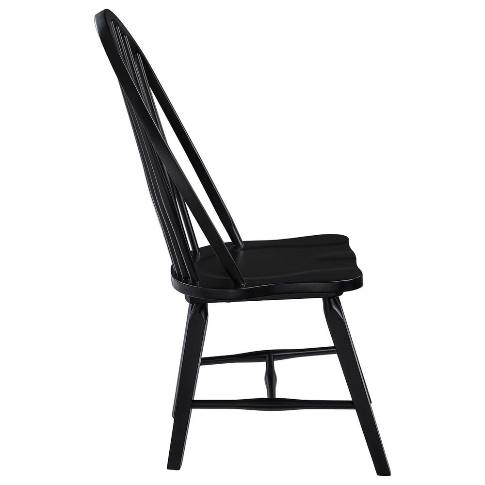 Crystal City Sommerset Dining Side Chair in Black, , large