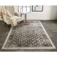 Feizy Kano 6"7" x 9"6" Gray and Charcoal Area Rug, , large