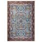 Loloi Canopy Edie Red and Blue 5" x 7"6" Area Rug, , large