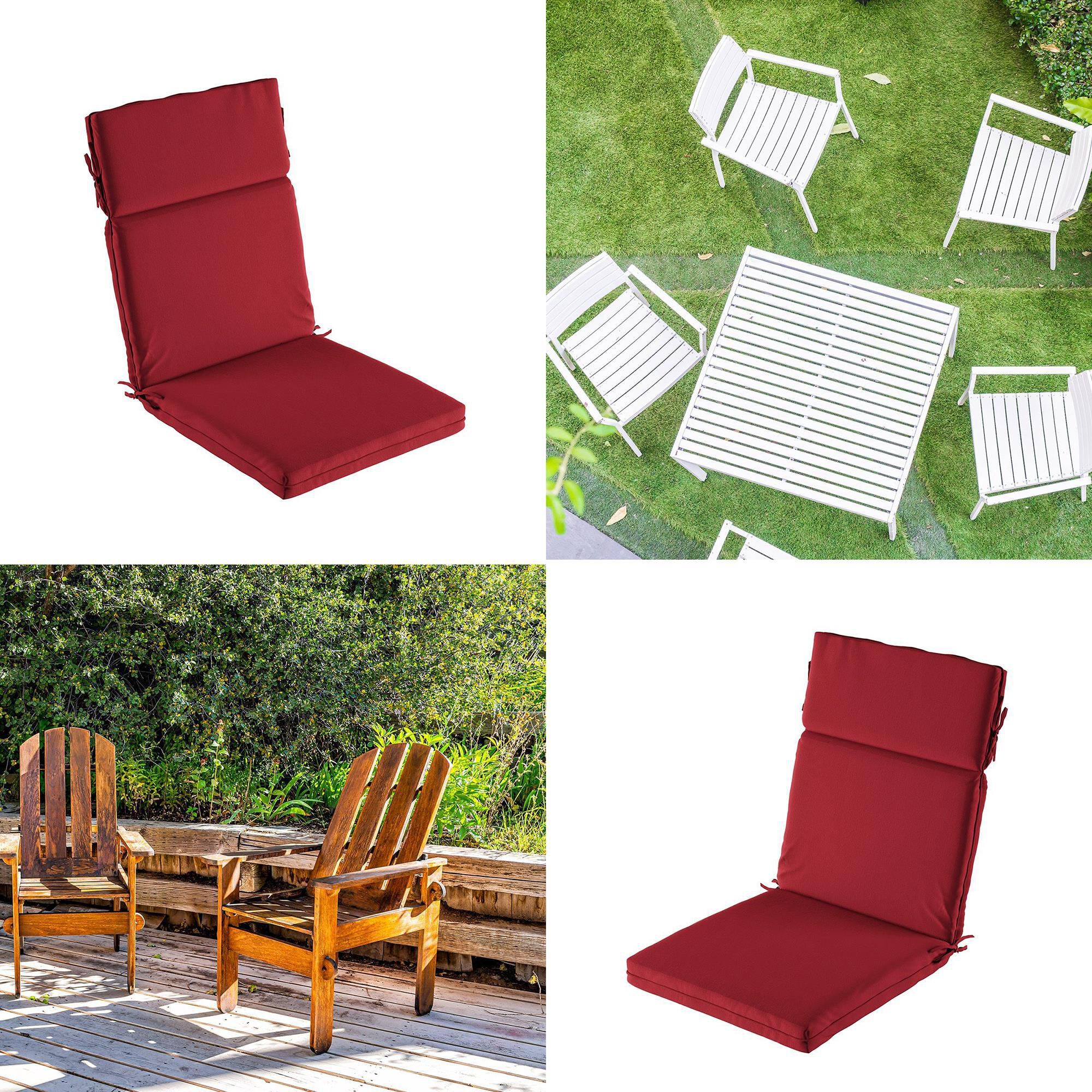 Red patio chair hotsell cushions