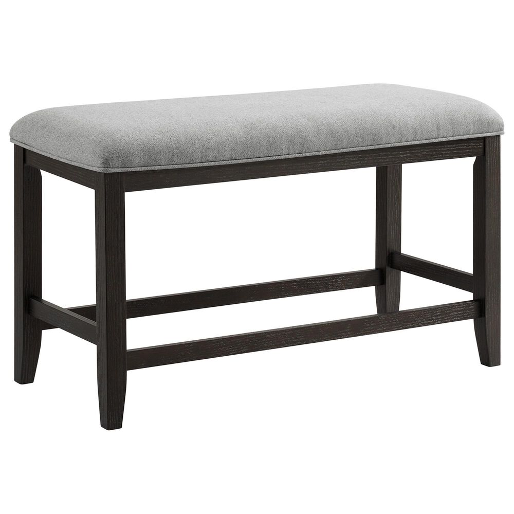 Mayberry Hill Elodie 6-Piece Square Dining Set in Charcoal, , large