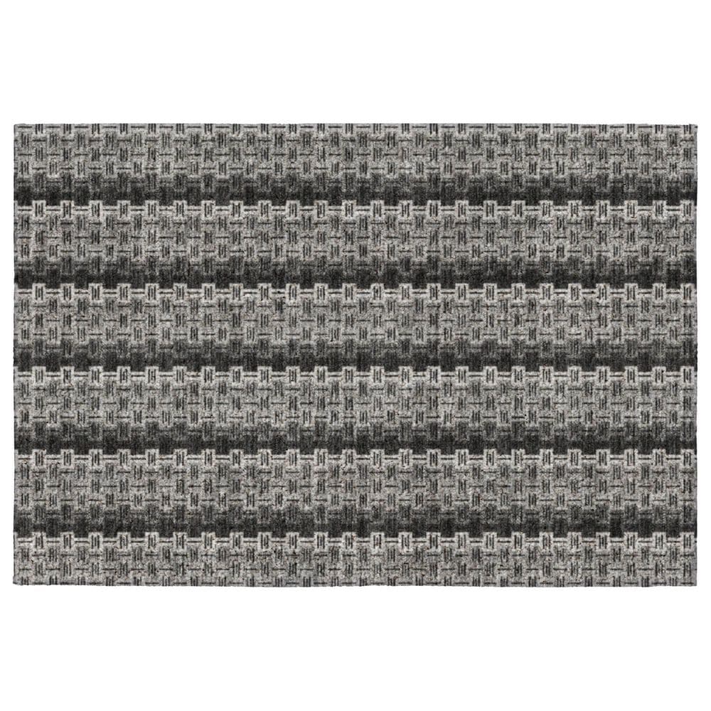 Dalyn Rug Company Kenner KN3 Black 1"8" x 2"6" Area Rug, , large