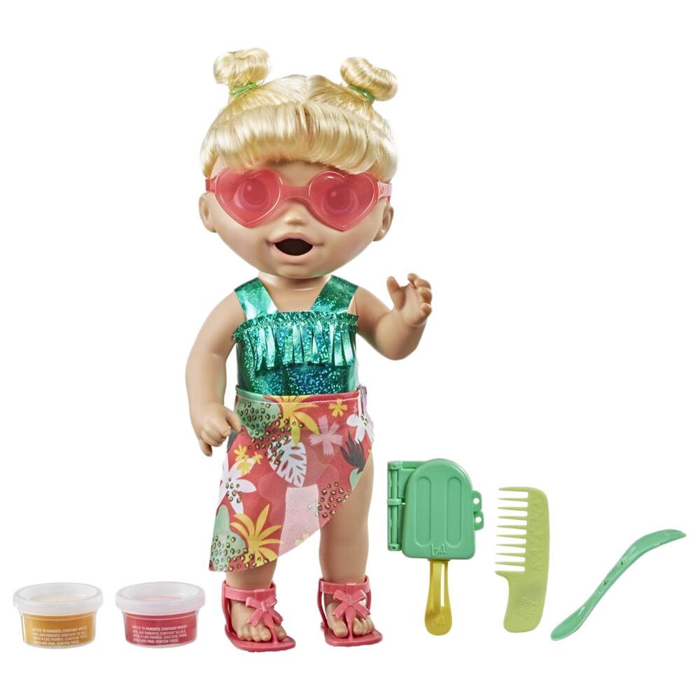 Baby Alive Sunshine Snacks Doll in Blonde Hair, , large