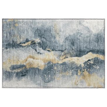 Dalyn Rug Company Odyssey OY344 Graphite 1"8" x 2"6" Area Rug, , large