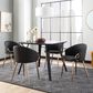 Lumisource Claire Chair in Black/Gold, , large