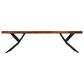 Home Trends & Design Austin Loft Bench in Natural Sheesham, , large