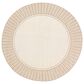 Surya Alfresco 8"10" Round Brown and Beige Indoor/Outdoor Area Rug, , large