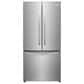 Frigidaire 17.6 Cu. Ft. Counter-Depth French Door Refrigerator in Brushed Stainless Steel, , large