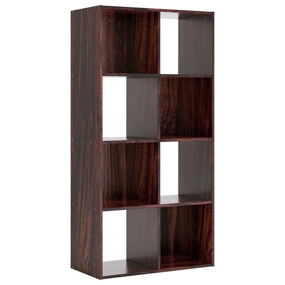Ashley Glosmount 8-Cube Organizer in Cherry and Light Brown, , large
