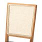 Baxton Studio Idris Side Chair in Oak Brown (Set of 2), , large