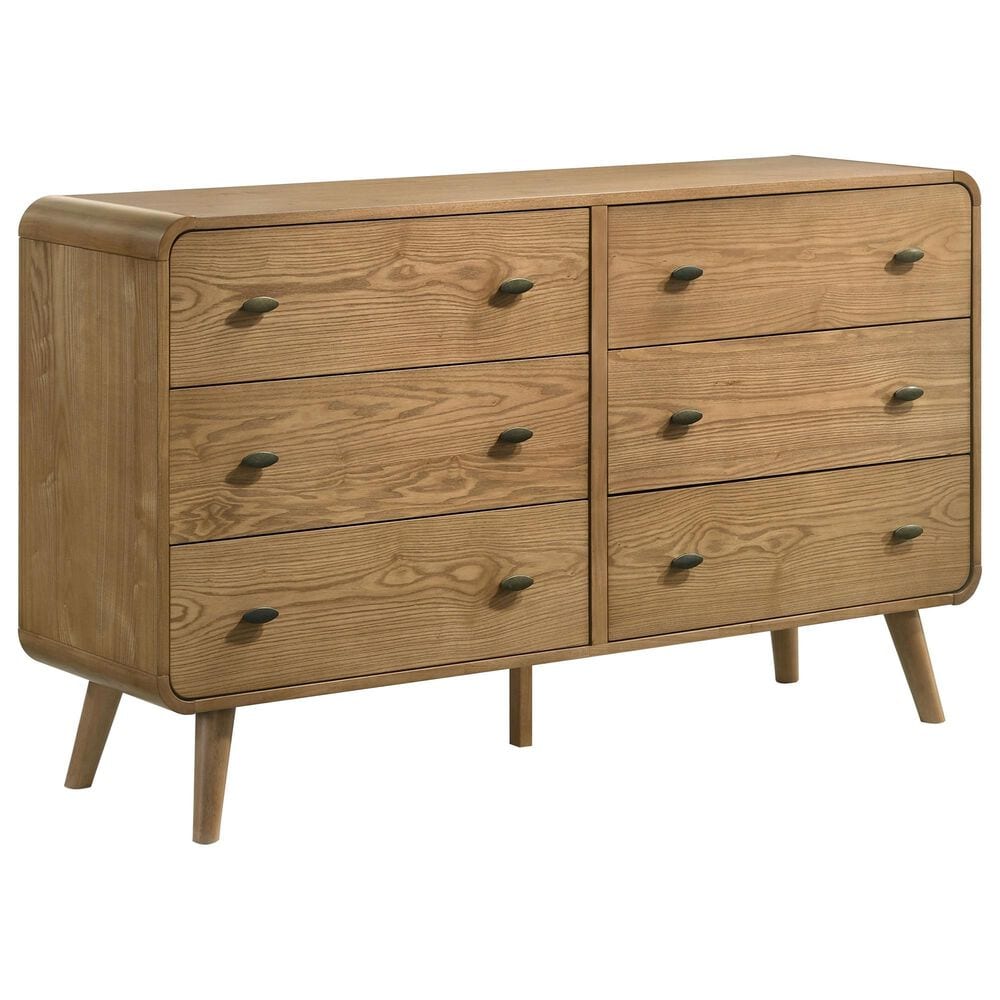 Pacific Landing Robyn 6-Drawer Dresser in Light Ash, , large