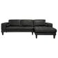 Blue River Wynne 2-Piece Right Facing Sectional with Chaise in Black, , large