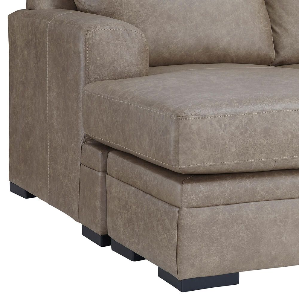 Ashley Amuleto Stationary Left Facing Sofa Chaise in Desert, , large