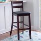 Linon Home Decor Torino Soho Bar Stool in Merlot, , large