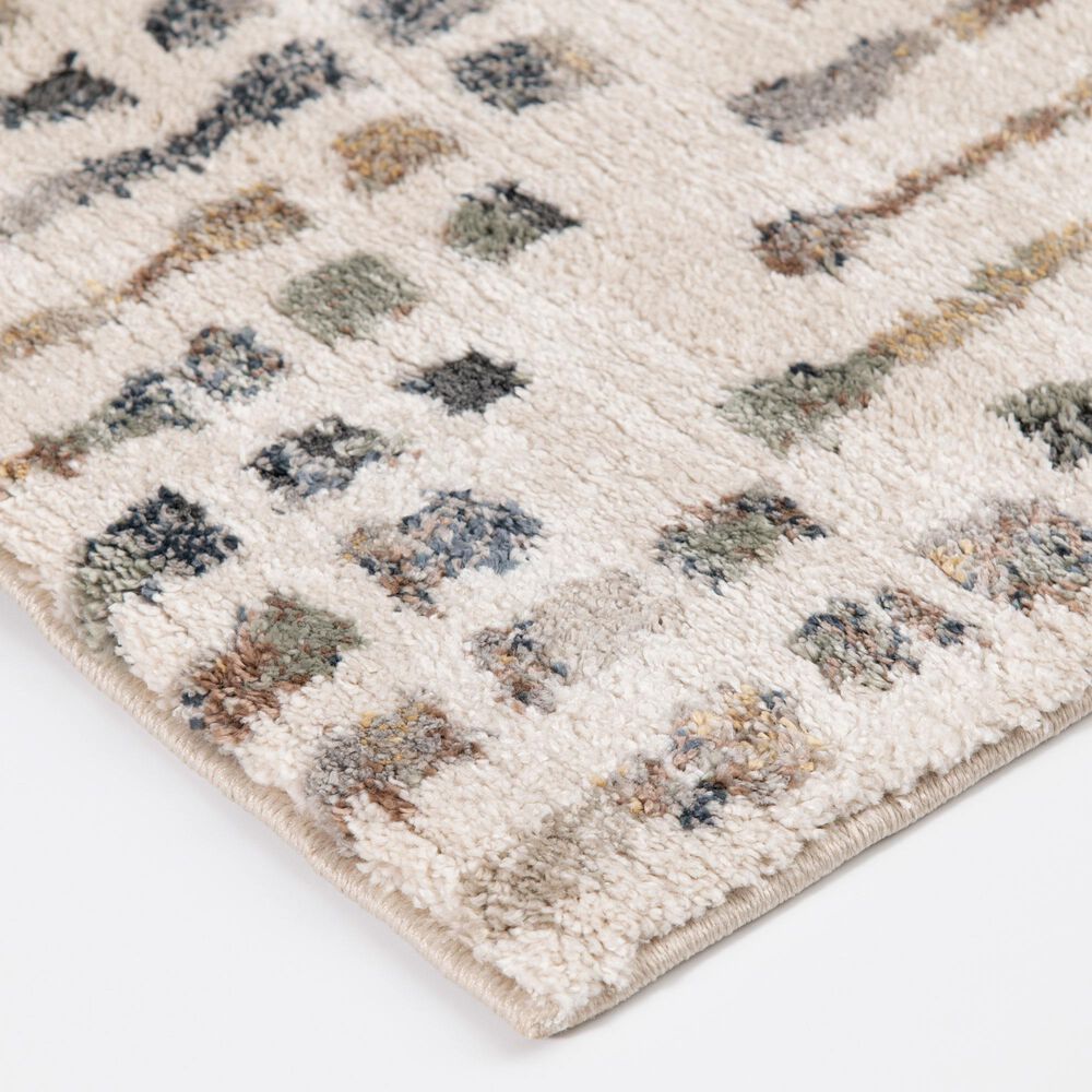 Central Oriental Stonington Janga Coconut and Sage 7'10" x 9'10" Area Rug, , large