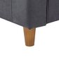 CorLiving Georgia Stationary Sofa in Dark Grey, , large