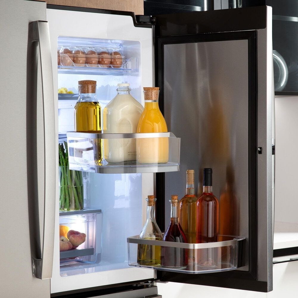 GE Profile 28.4 Cu. Ft. 4-Door Smart French Door Refrigerator in Stainless Steel, , large