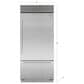 Sub Zero 20.7 Cu. Ft. Classic Right Hinge Bottom-Freezer Refrigerator with Tubular Handle in Stainless Steel, , large
