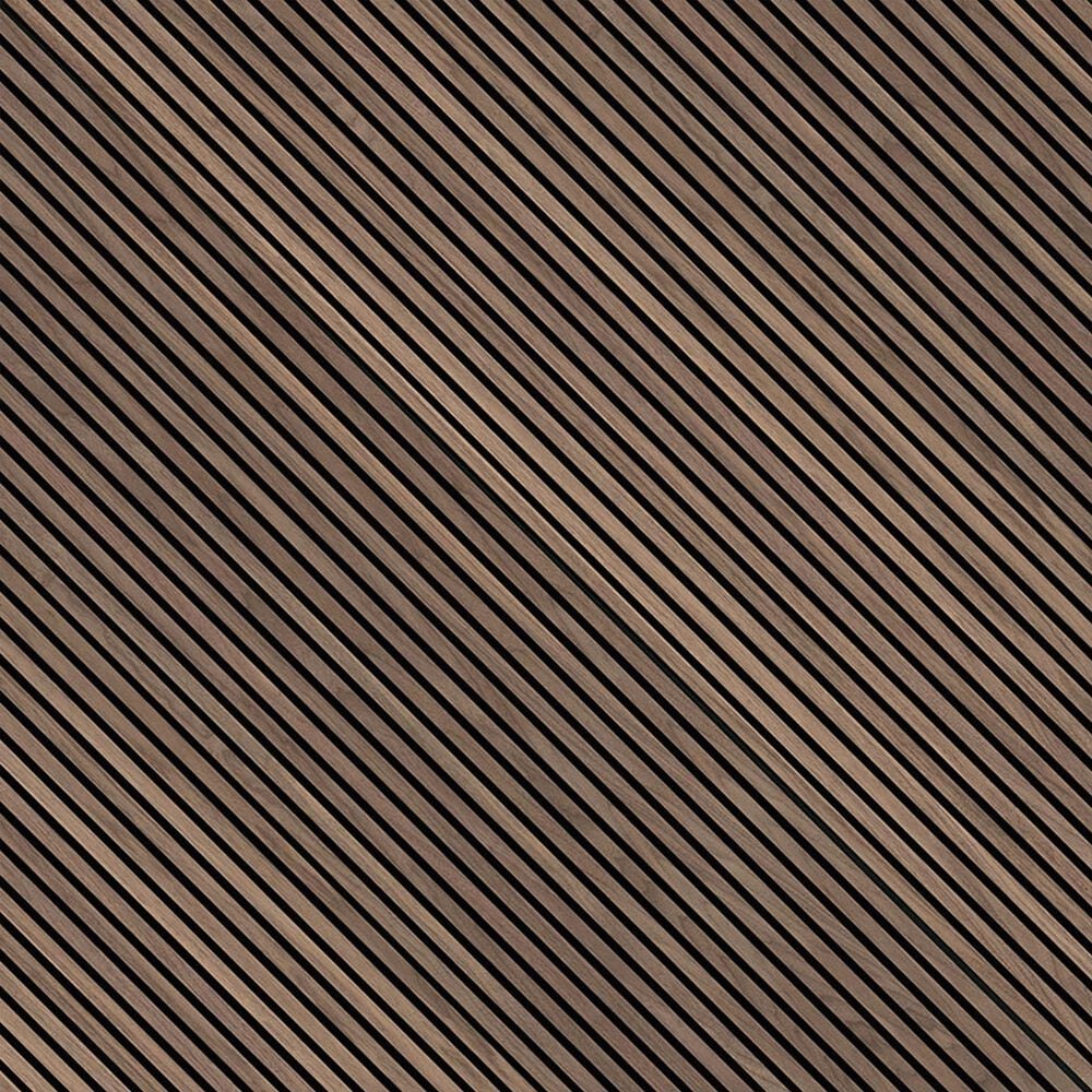 MS International Acoustic Wood Slat Tawny 9.5&quot; x 120&quot; Wall Panels, , large