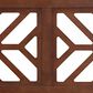 Baxton Studio Kalare Queen Headboard in Walnut Brown, , large