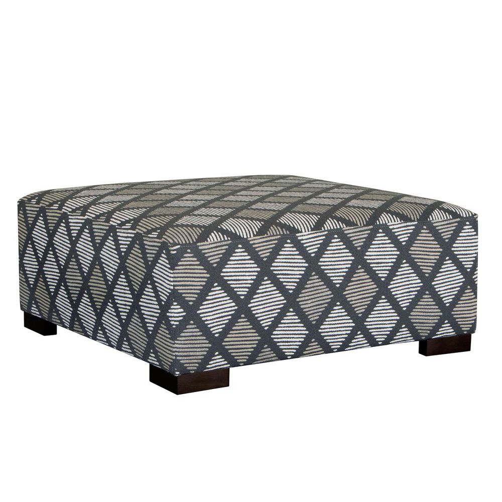 Fulton Home Wellesley Cocktail Bench Square in Orwell Linen, , large