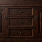 James Martin Vanities Brookfield 60" Double Bathroom Vanity in Burnished Mahogany with 3 cm Eternal Marfil Quartz Top and Rectangle Sinks, , large