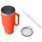 YETI Rambler 42 Oz Straw Mug with Straw Lid in Papaya, , large