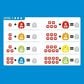 Hape Toys Monster Math Scale in Multicolor, , large