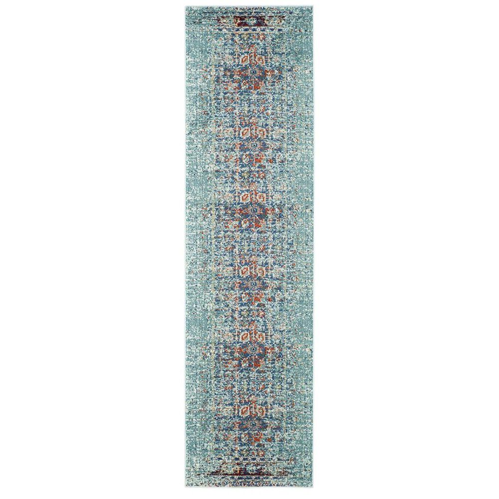 Safavieh Monaco MNC208J 2"2" x 6" Blue Runner, , large