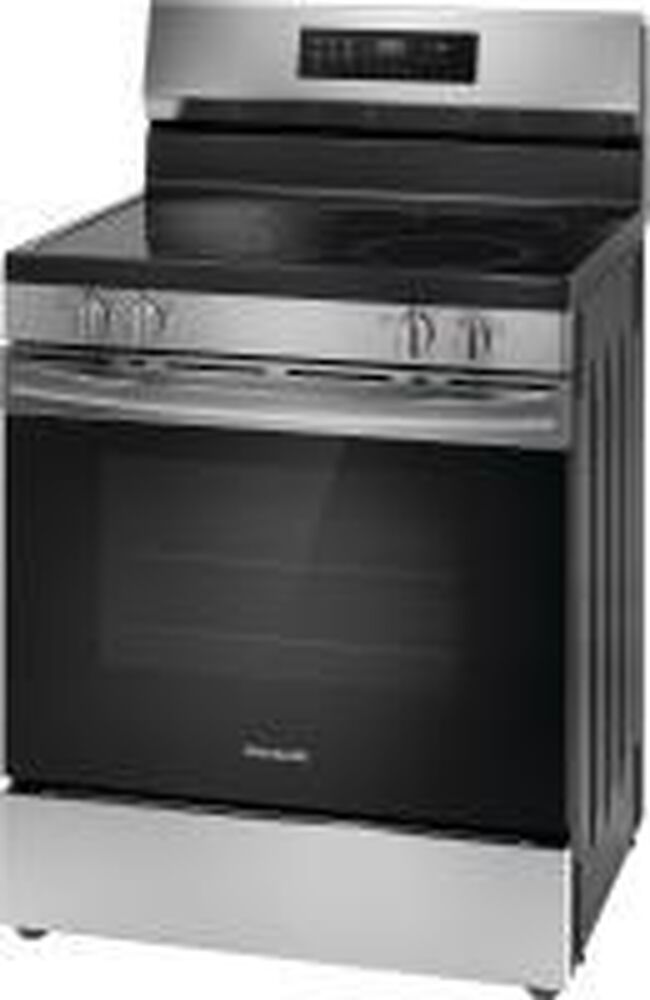 Frigidaire 5.3 Cu. Ft. Electric Range with Steam Clean in Stainless Steel, , large