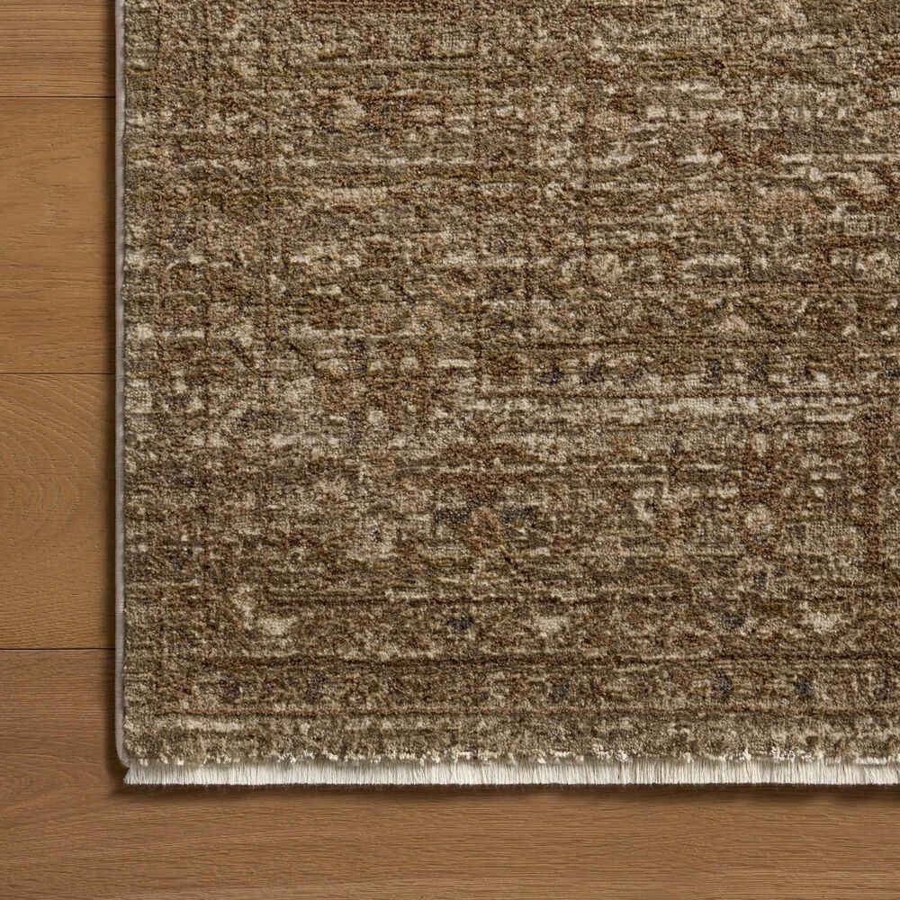 Loloi Haywood Sage and Brown 3&#39;6&quot; x 5&#39;7&quot; Area Rug, , large