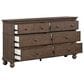 Riva Ridge Oxford 5 Piece California King Sleigh Storage Bedroom Set in Cocoa with AC Outlets and USB Ports, , large