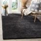 Safavieh Sheep Shag SSG120C 5" x 8" Charcoal Area Rug, , large
