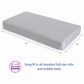 Kolcraft Sealy Baby Posturepedic Grace 2-Stage Hybrid Crib Diamond Mattress, , large