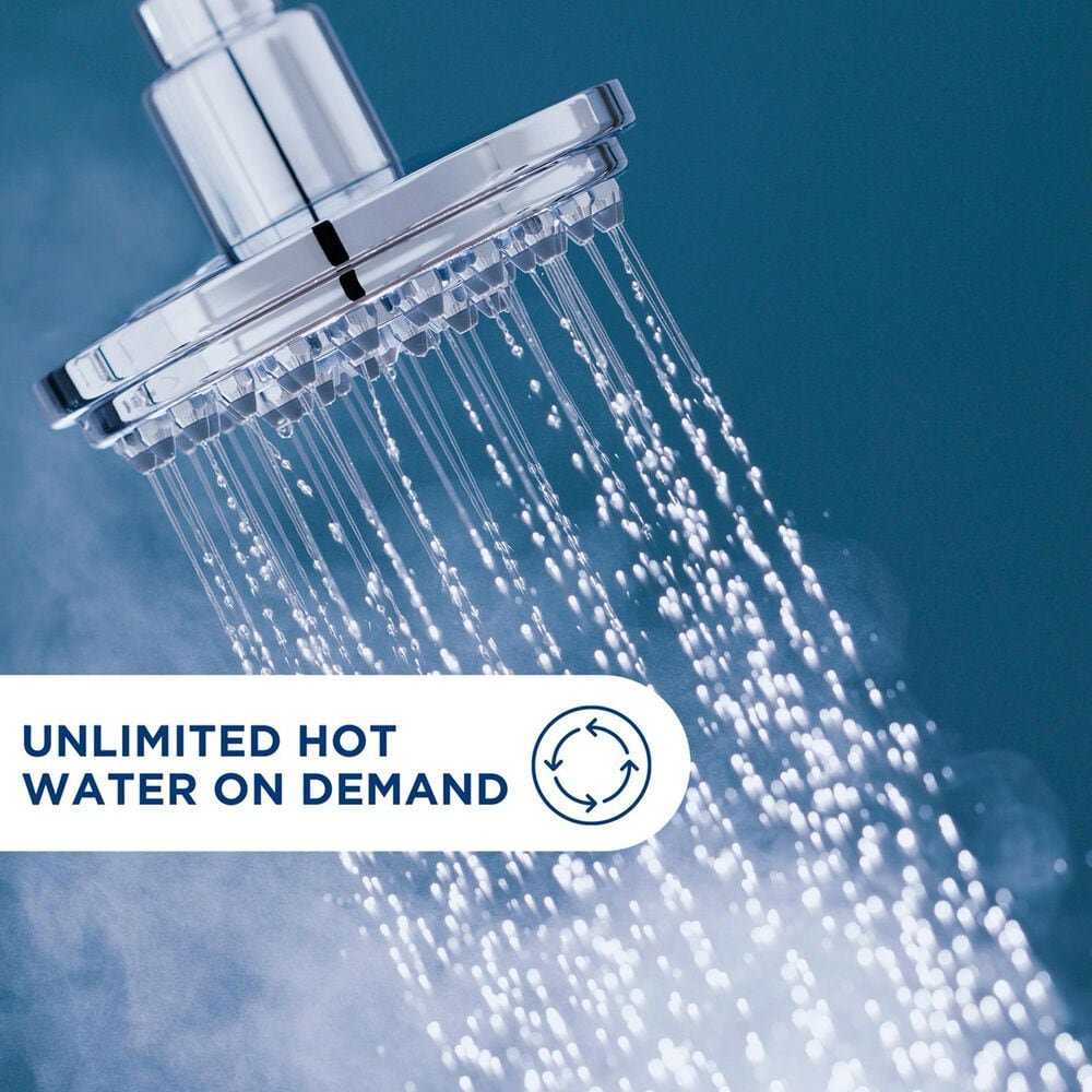 GE Appliances 3.5 kW Tankless Electric Water Heater in Diamond Gray, , large