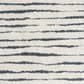 Safavieh Venus Shag VNS603B 5"3" Square Ivory and Dark Grey Area Rug, , large