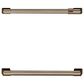 Cafe Undercounter Refrigeration Handle Kit in Brushed Bronze, , large