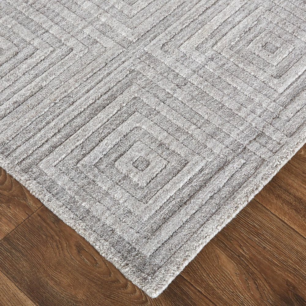 Feizy Redford 8670F 3&#39;6&quot; x 5&#39;6&quot; Beige and Gray Area Rug, , large