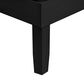 Linden Boulevard Polly King Platform Bed without Headboard in Black, , large