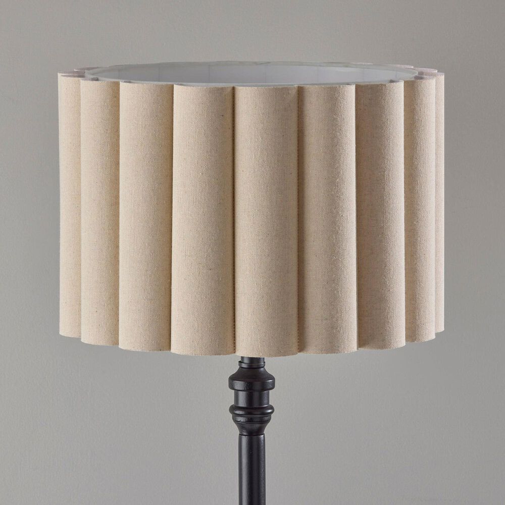 Adesso Claret Floor Lamp in Black, , large