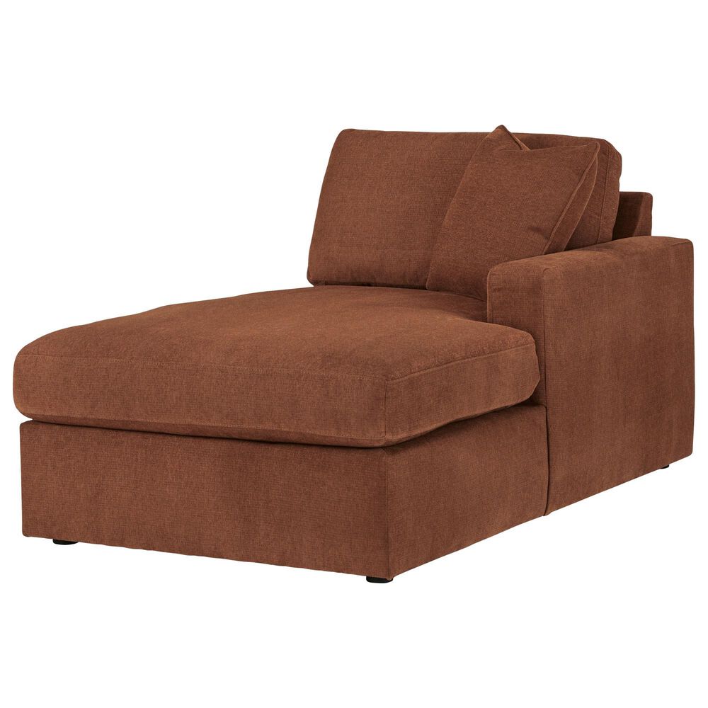 Ashley Modmax 4-Piece Sectional with Double Chaise in Spice, , large