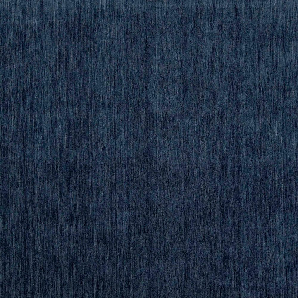 Feizy Luna 10&#39; Round Dark Blue Area Rug, , large