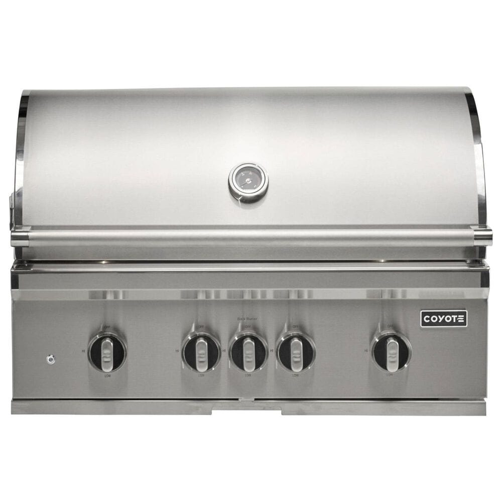 Coyote Outdoor SL-Series 36" Built-In Liquid Propane Grill in Stainless Steel, , large