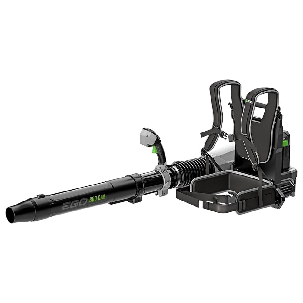 EGO 56V 800 CFM Backpack Blower Tool Only in Gray and Black, , large