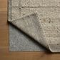 Amber Lewis x Loloi Bowie Fog and Gray 4" x 6" Area Rug, , large