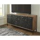 Ashley Dorannby Accent Cabinet in Black and Brown, , large