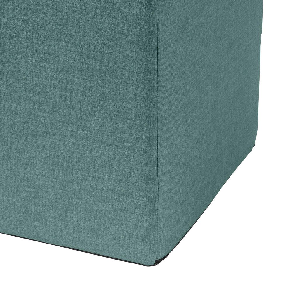 Jaxx Monroe Small Ottoman in Lagoon, , large